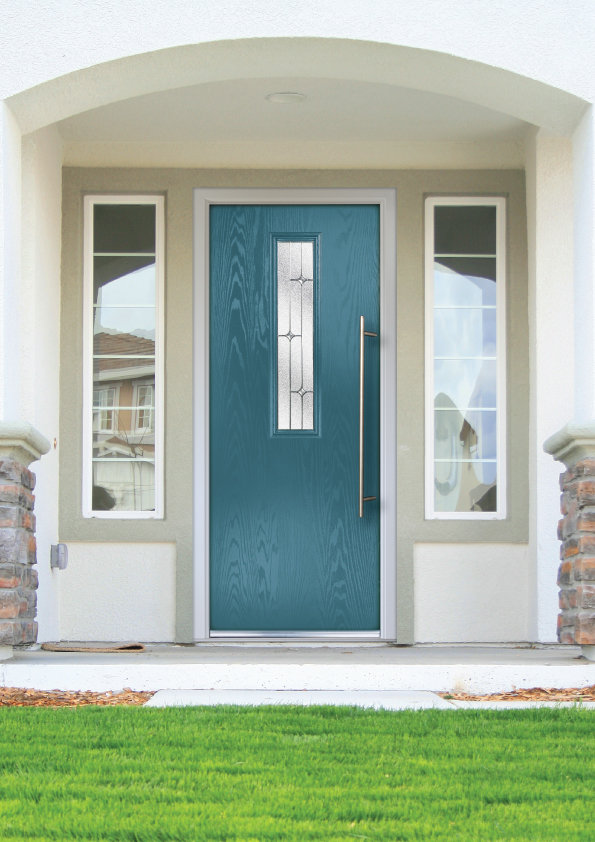 Porch door with Secure Lock